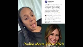 Yadira Marte Presidente 20242028 se la deja caer bien pesa a Mariacela Alvarez bien explicado [upl. by Diamante505]