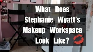 QC Makeup Academy  Stephanies Makeup Workspace [upl. by Ledeen]