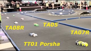 Tamiya TT01 wins A1 over TA07R TA08R TA05 TB05R [upl. by Baun]