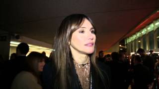 Entrevista a Goya Toledo en la Fiesta de Nominados  Goya 2015 [upl. by Lleinad]