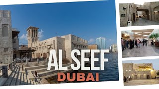 Dubai Best Tourist Places to Visit  Al Seef Walking Tour [upl. by Menedez]