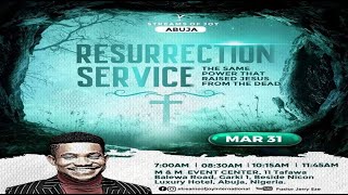 RESURRECTION SERVICE  SUNDAY SERVICE  31ST MARCH 2024 [upl. by Lramaj]