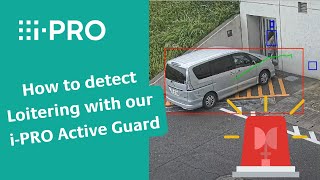 How to detect Loitering with iPRO Active Guard  CCTV camera solution  AI  realtime alerts [upl. by Stetson]