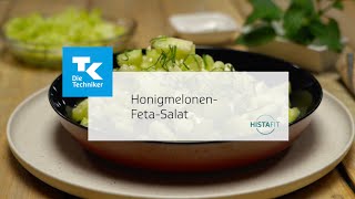 Honigmelonen Feta Salat  Histaminarmes Rezept [upl. by Notxap]