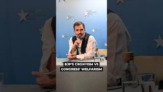 The choice is between BJPs Cronyism amp Congress Welfarism [upl. by Thomsen]