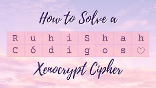 How to Solve Xenocrypts Codebusters  Science Olympiad [upl. by Ttiwed]