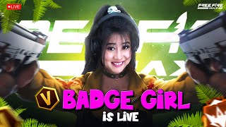 Peak Challenge only w V Badge Girl  TeamCode GamePlay FreeFire shorts shortsfeed [upl. by Aryajay713]