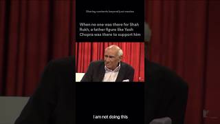 Yash chopra on shahrukh khan👀😱 srk shahrukhkhan bollywood [upl. by Tap]