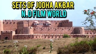 Jodha Akbar Movie Set  Hindi Movie  Hritik Roshan amp Aishwarya Rai [upl. by Aztiraj]