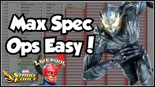 Use This To Max Spec Ops EASILY  Marvel Strike Force [upl. by Kenyon]