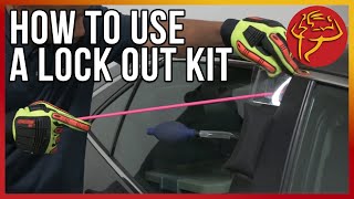 How to Use Lock Out Kit or Lock Knob Lifter  A Long Reach Tool [upl. by Ezekiel]