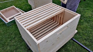 Simple Wooden Beehive [upl. by Ranique]