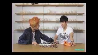 Eng Sub TEENTOP Angel box Double Talk Ljoe and Changjo [upl. by Katinka]