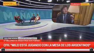 GUILLERMO MORENOLuciana RubinskaJUAN AMORINLA MAÑANA C5N19022024✌️✌️✌️ [upl. by Pegasus]