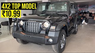 Mahindra Thar RWD 4X2 Top Model 2023 On Road Price Features Interior and Exterior Review [upl. by Haliehs]