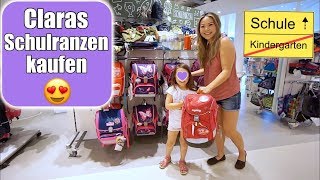 Claras Schulranzen kaufen 😍 Neues Kinderzimmer für Einschulung  Shopping Tour VLOG  Mamiseelen [upl. by Anaj]