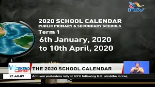 2020 school academic calendar released [upl. by Aneres373]