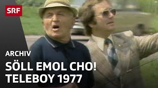 Versteckte Kamera quotSöll emol choquot 1977  Teleboy  SRF Archiv [upl. by Llenoj]