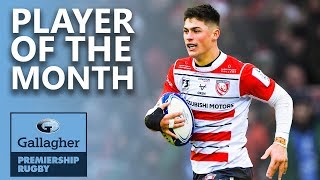 Louis ReesZammit  December Player Of The Month  Gallagher Premiership 20192020 [upl. by Ahsitruc]