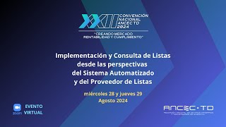 XXII ConvencioÌn ANCEC TD promo 02 [upl. by Mayworm934]