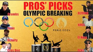 Gold Medal Predictions  Breaking Bboys amp Bgirls  Paris 2024  Bboy Crumbs [upl. by Alejoa]