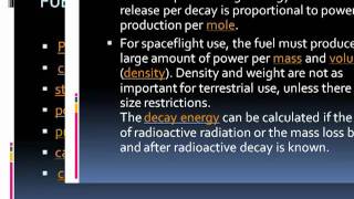 PPT Presentation On Radio isotope Thermoelectric Generator [upl. by Sama917]