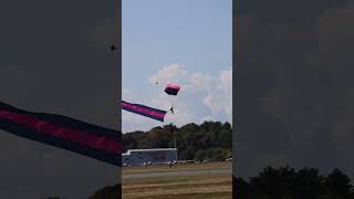 All Woman Skydiving Team skydiving airshow parachute [upl. by Ademordna856]