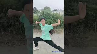 Little Heroine Hengshanepic kung fu training will blow your mindquotkungfu trenning karate [upl. by Yalhsa]