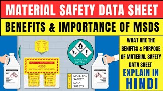 What is Material Safety Data Sheet  Benifits and Importance of Material Safety Data Sheet [upl. by Ernesta123]