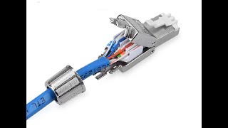 Toolless RJ45 Connector [upl. by Telrats261]