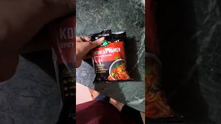 Tried knorrs korean kimchi ramen knorrsoup knorrnoodle korea foodie [upl. by Cotsen]