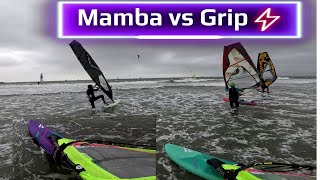 Fanatic Mamba 94l vs Grip 87 in 45 [upl. by Nnylecoj514]