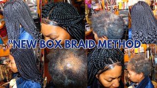 “GAMECHANGER Crochet Box Braids l Braid Pattern l With Alopecia Short Thinning Hair [upl. by Vasiliki774]