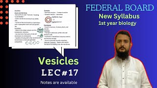 Vesicles  Vesicles structure and formation  class 11 [upl. by Airdnassac]