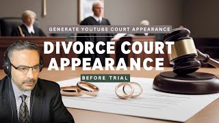 Divorce Court Appearance Before Trial [upl. by Animsay]