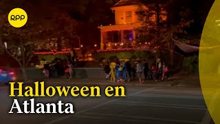 EE UU Así se celebró Halloween en Atlanta [upl. by Jsandye]