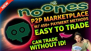 NOONES THE WORLDS PEERTOPEER BITCOIN MESSENGER amp MARKETPLACE  HOW TO TRADE ON NO ONES WITHOUT ID [upl. by Jasisa]