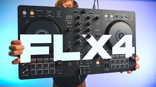 Pioneer DJ DDJFLX4 Review  The BEST BEGINNER DJ Controller [upl. by Cairistiona]