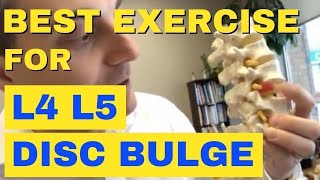 Best Exercise For L4 L5 Disc Bulge 4 Moves You Need To Know  Dr Walter Salubro [upl. by Monia878]