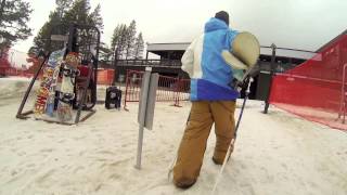 Candide Thovex in Boreal Mountain CA [upl. by Sirkin]