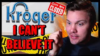 Kroger Closes Stores TO AVOID Paying Employees Wow [upl. by Limber]