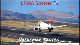 Madeira Airport Live Action LPMA Spotter ✈️ 01112024 [upl. by Trebma]