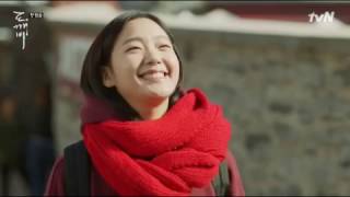 GOBLIN EP1 ROMANTIC SCENE eun tak said I LOVE YOU to goblin [upl. by Nithsa]