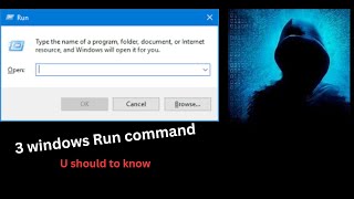 U should know these windows run commandtech windowstutorials [upl. by Blondell]