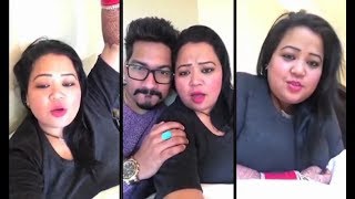 Bharti Singh LIVE Video With Harsh Limbachiyaa [upl. by Eelhsa]