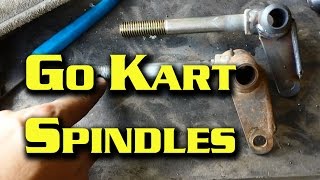 Rebuilding Spindle Arms For The Go Kart [upl. by Nnayd]