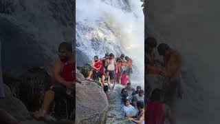 Vaizag place Waterfall Swimming pool full enjoy I am Happy 😊 trending shortsvideo 🌊🌊 [upl. by Nomled]