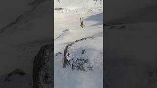 Maxime Chablozs World Title winning backflip at the 2022 Yeti Xtreme Verbier 😤 [upl. by Vi]