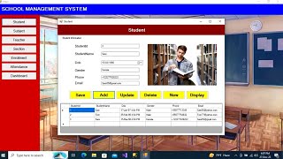 C Full Project School Management System with Source Code [upl. by Rickart]