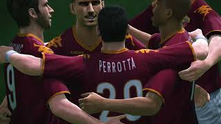 Roma vs Juventus FULL MATCH  PES 2010 AI Simulation Gameplay [upl. by Enerehs960]